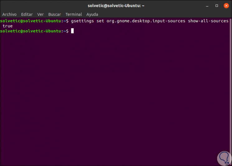 How to change the language in Ubuntu 19.04
