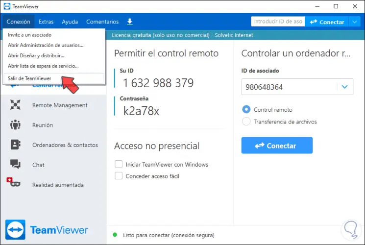 how to remove teamviewer from windows 10 completely