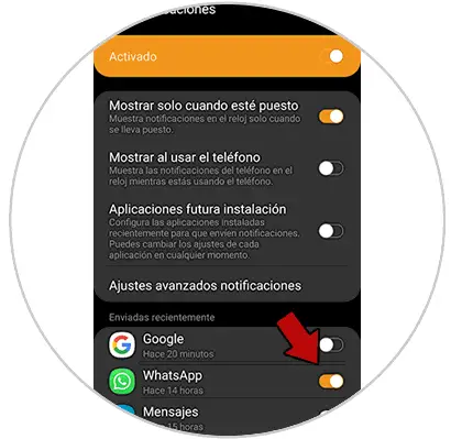 samsung galaxy watch active 2 whatsapp notification