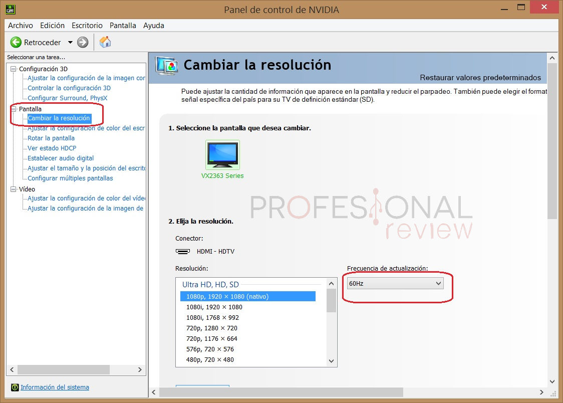 How to configure monitor Hz in Windows, Nvidia Panel and AMD