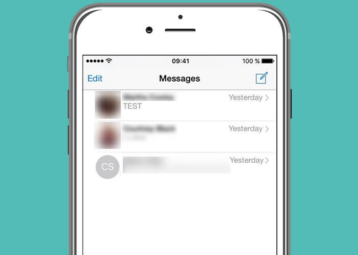 iPhone: hide photos of your contacts in Message
