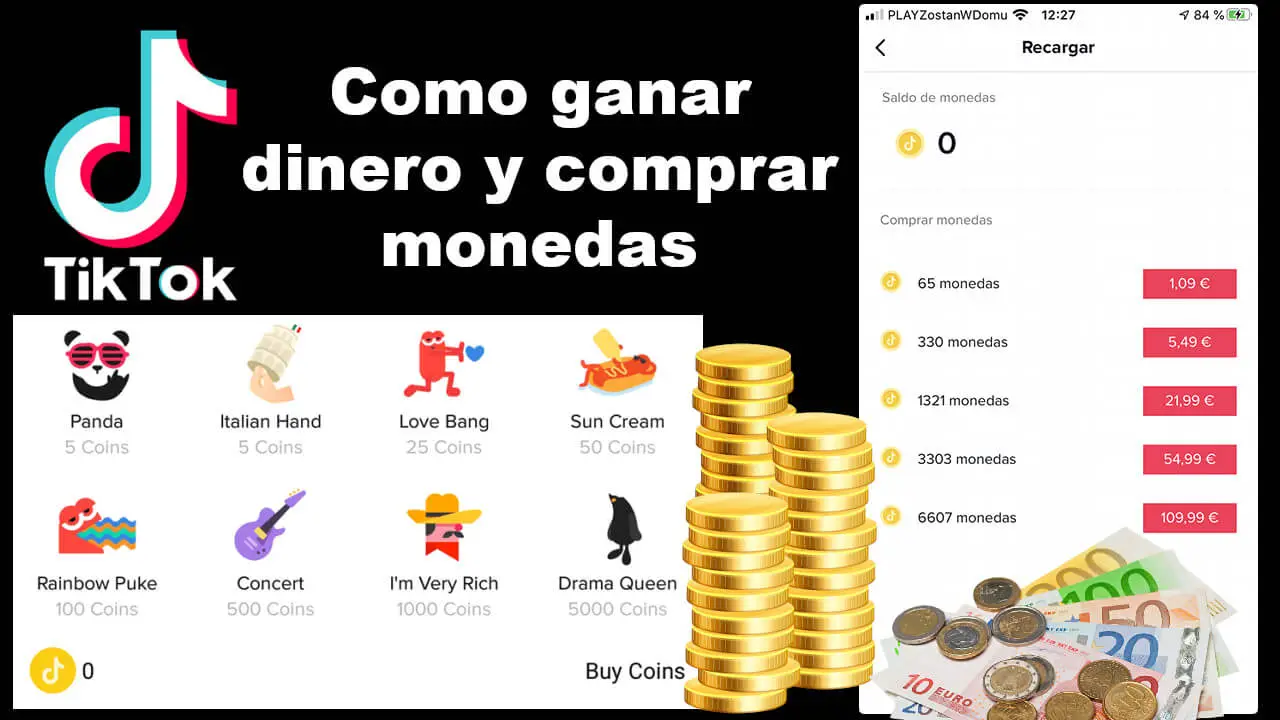 How to buy coins and earn money on TikTok