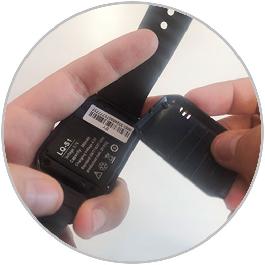 slide smartwatch sim card