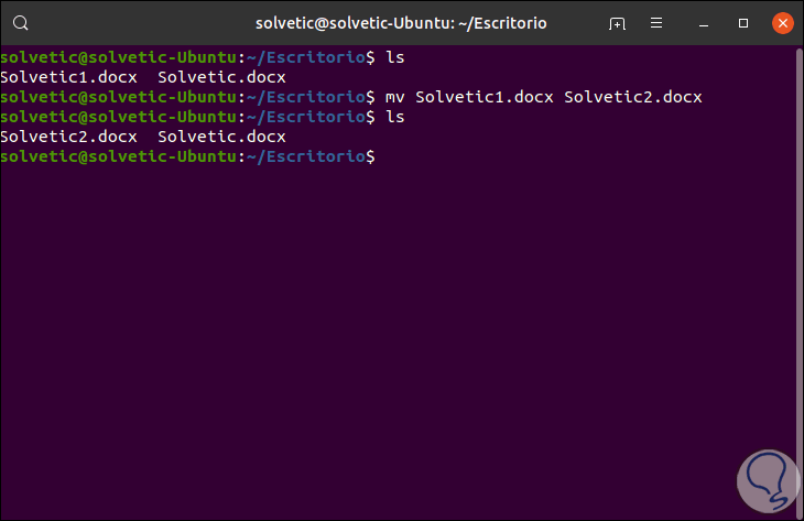 How to use MV command in Linux - TechnoWikis.com