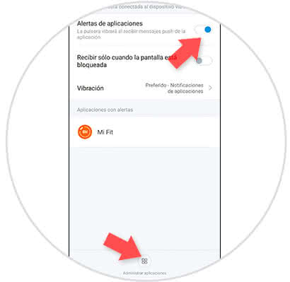 mi smart band 4 notifications