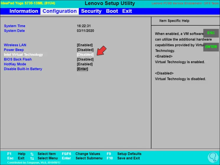 How To Activate Vt X In Bios Windows 10