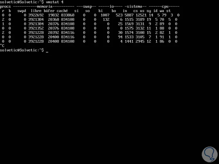 How to use vmstat Linux command