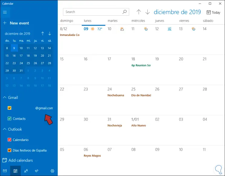 How to use Calendar Taskbar Windows 10