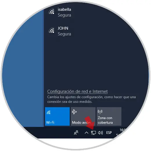 How to view WiFi icon instead of Windows 10