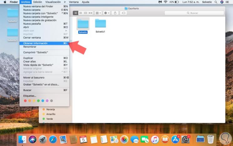 How to view file or folder size on Mac OS