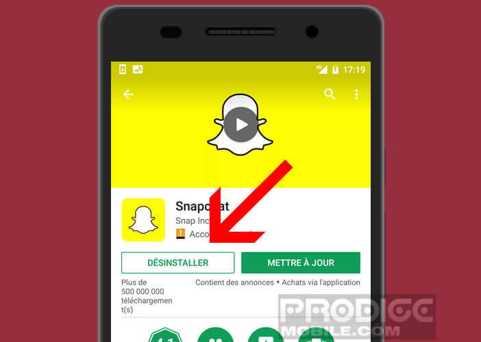 How to find the old version of Snapchat