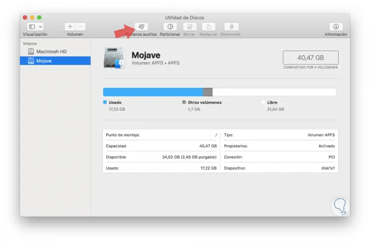 Best alternative software for macos mojave first aid kit
