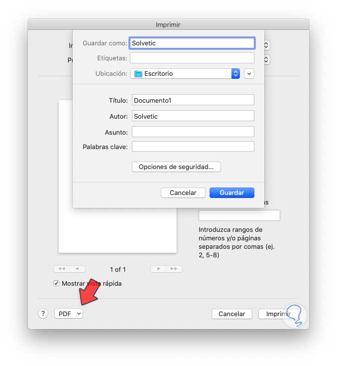 save pdf as word on mac for free