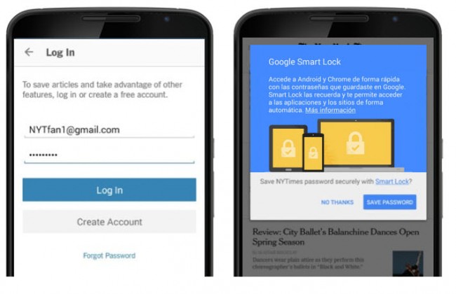 google smart lock passwords manager