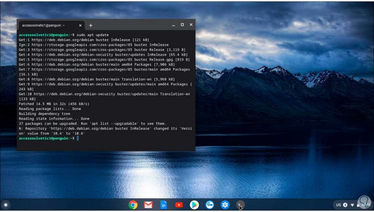 install itunes on linux terminal on chromebook