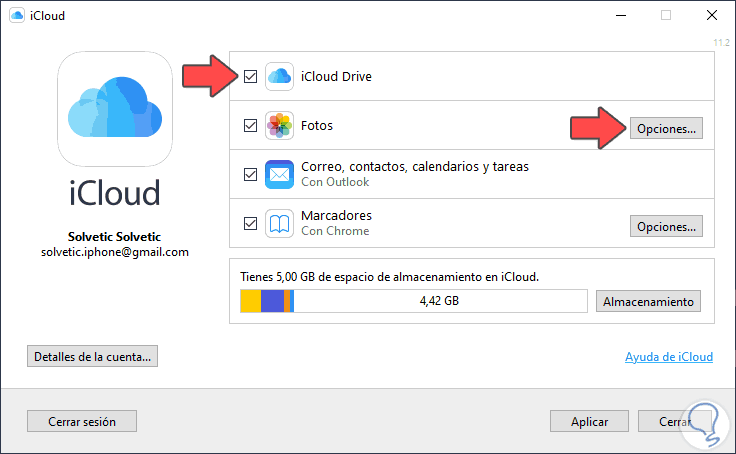 downloading from icloud onto windows 10