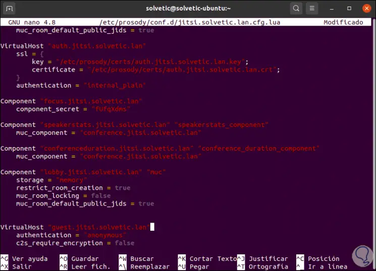 jitsi meet install ubuntu 20.04 step by step