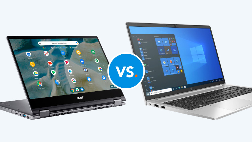 Chromebook versus laptop