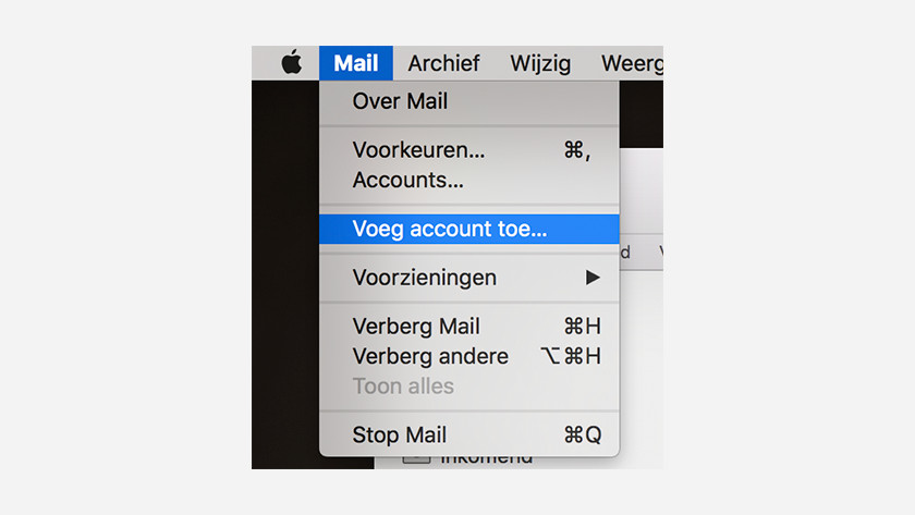 Add an Apple Mail account