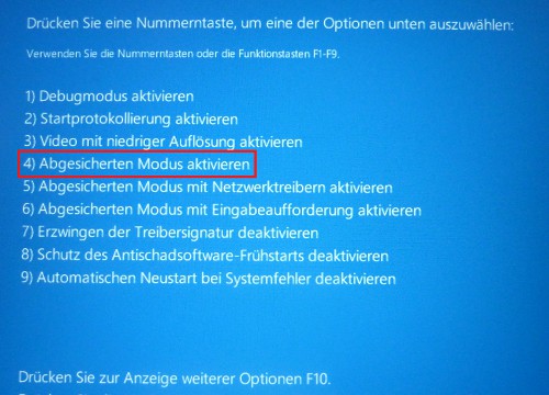 Windows 10: Safe Mode