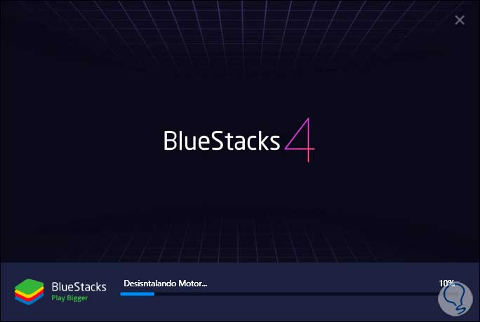 uninstall bluestacks 4