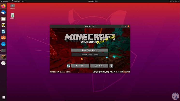 minecraft ubuntu with icon help test the new java free minecraft launcher