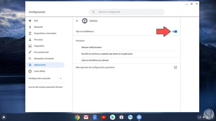 how to remove launchbar on chrommebook