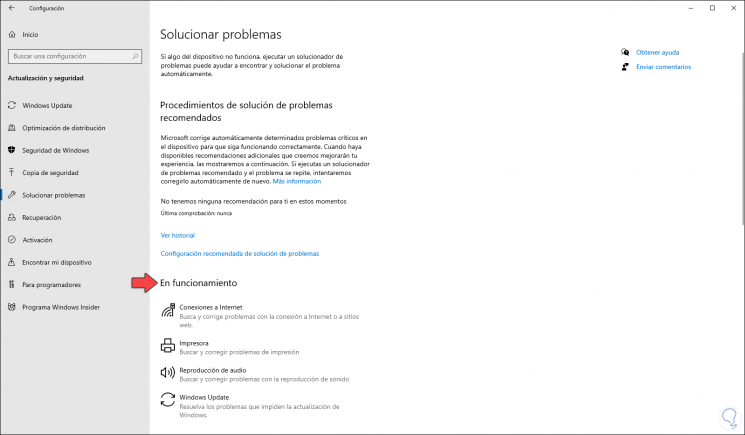 How to enter the Windows 10 Troubleshooter