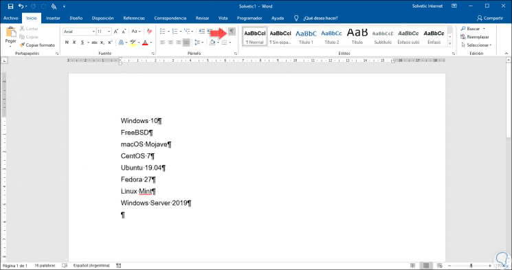 how to show hidden text in microsoft word 2016