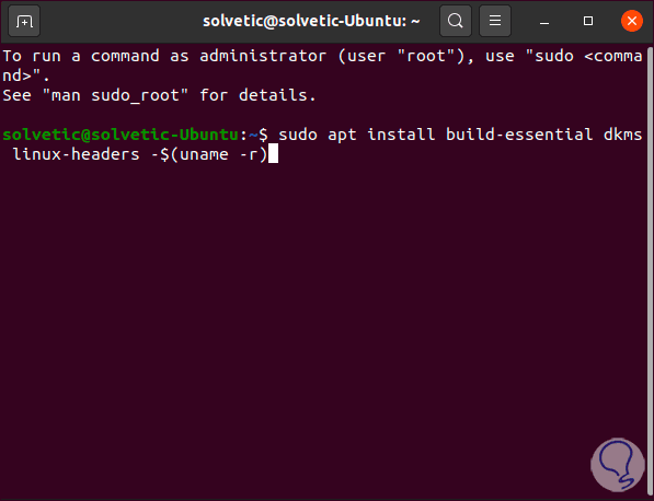 open terminal ubuntu cannot enter password