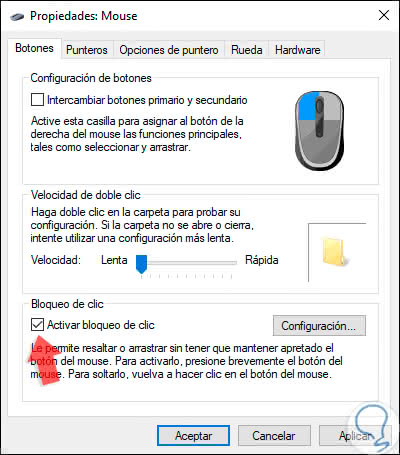 mouse double clicking windows 10