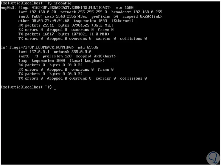 debian ifconfig show 6 inet6 entries scope link