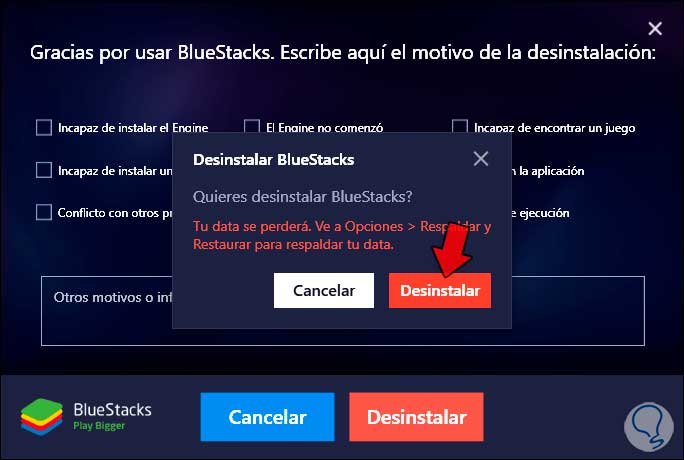 how to completely uninstall bluestacks 3
