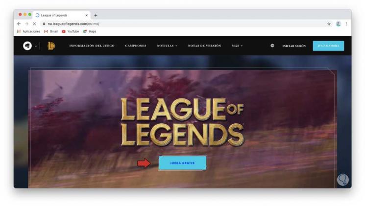 League of Legends instal the new for mac