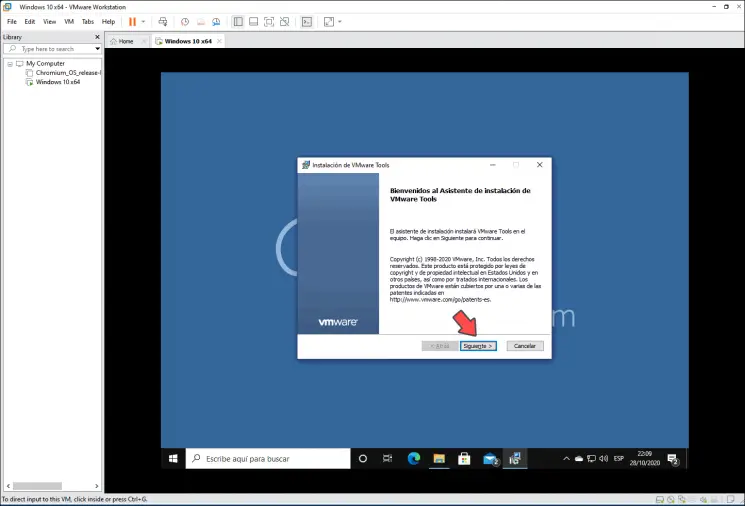 install vmware tools windows 10 download