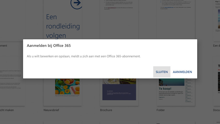 Sign in to Office 365 using the Chromebook app.