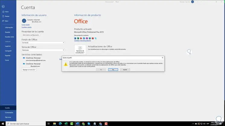 log in to onedrive on pc