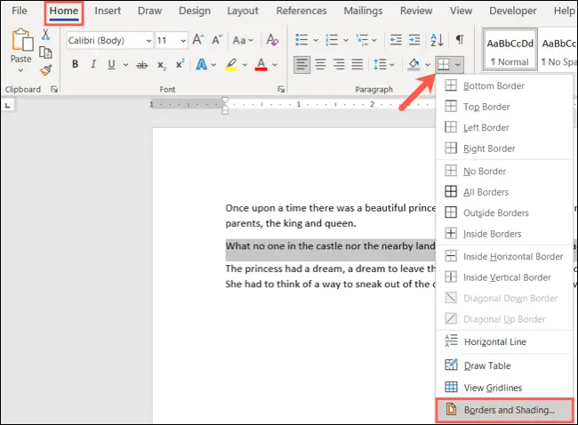 how-to-put-a-border-around-text-in-microsoft-word