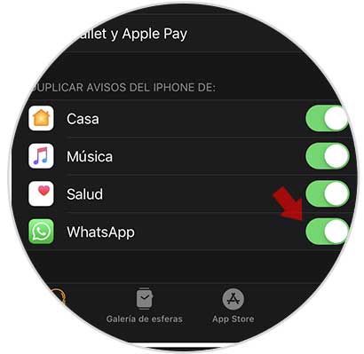 how to use whatsapp on apple watch 6