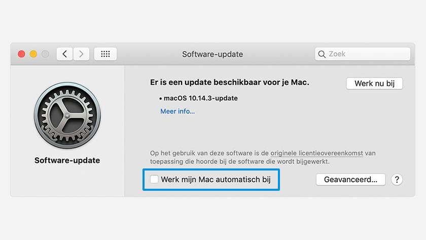 Update Apple MacOS automatically