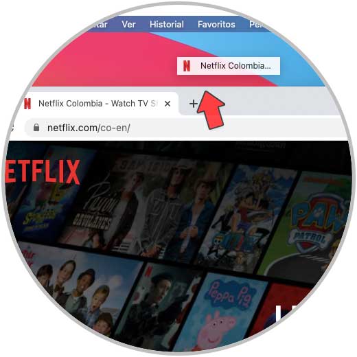 create a frame for netflix and ads in mac