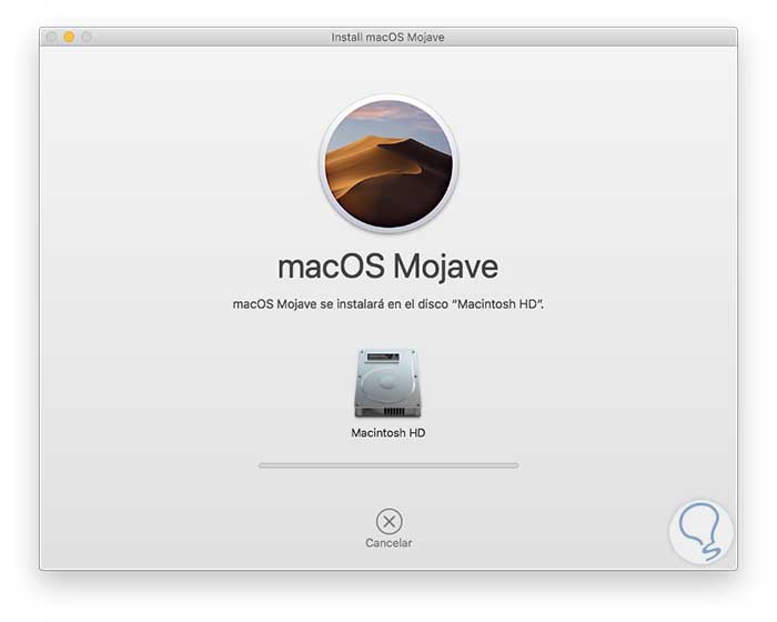 update to macos mojave
