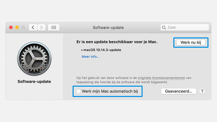 Update Apple MacOS manually
