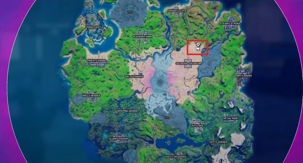 Where To Destroy Structures In Pizza Pit Sticks Or Durrr Burger In Fortnite Season 5 Chapter 2