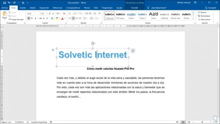 how to curve text in word 365