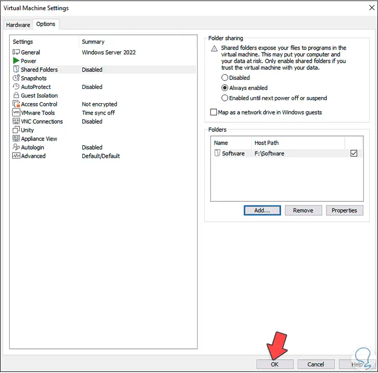 windows enable vmware tools download