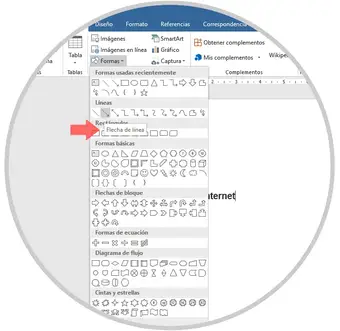 How To Make Straight Or Curved Arrows In Word 19 16