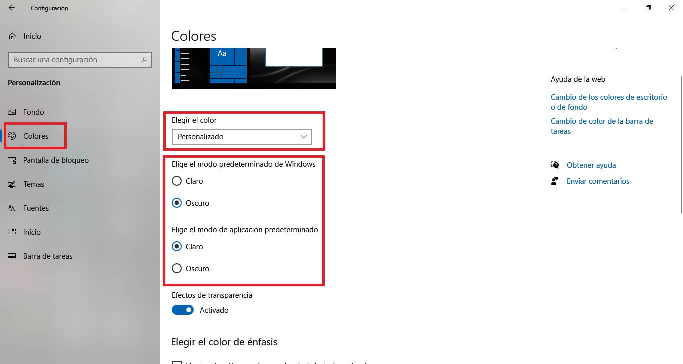 How to customize the color of the start menu in Windows 10.