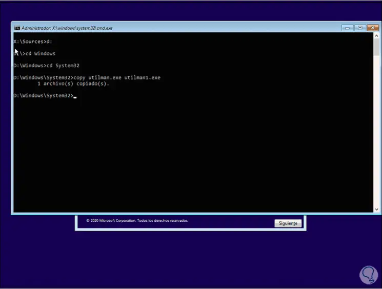 administrator x windows system32 cmd.exe commands