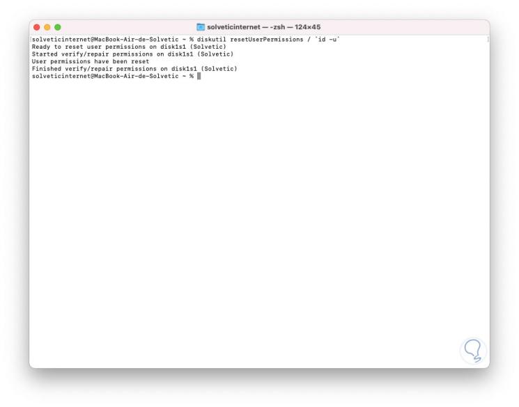 mac terminal commands to repair